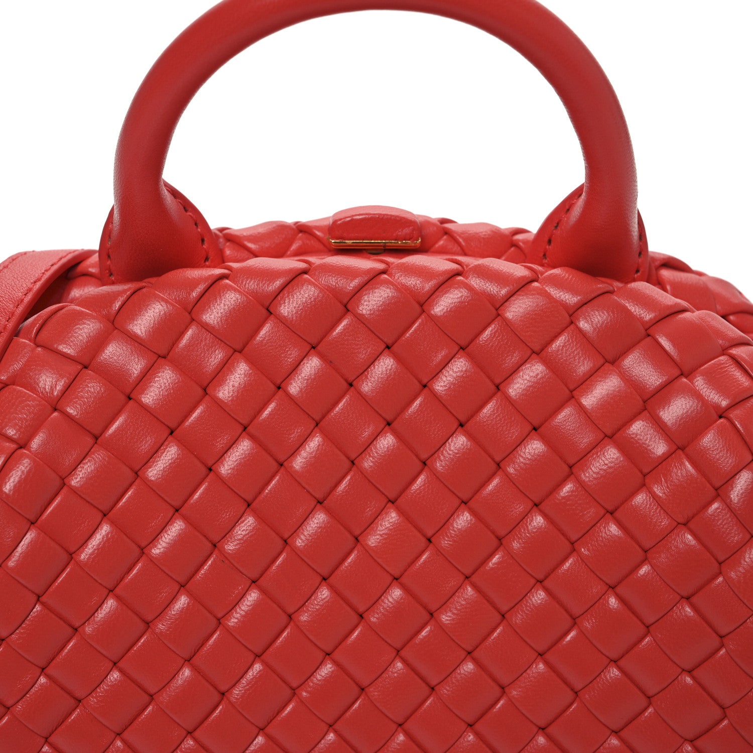 Bottega Veneta Nappa Intreccio Mini Padded Handle Bag Sunburst 8 of 11