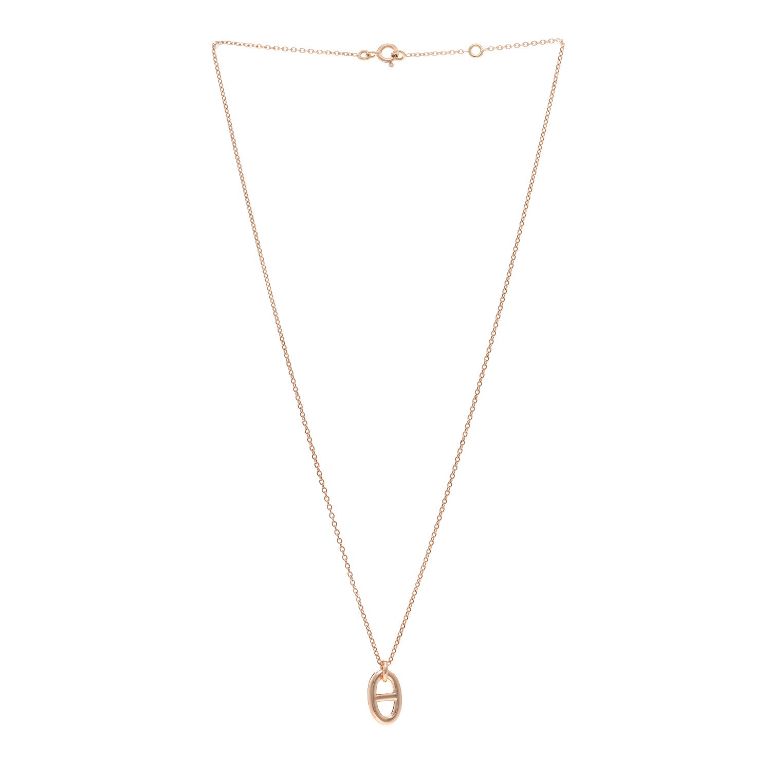 Hermes 18K Rose Gold PM Farandole Pendant Necklace 3 of 6