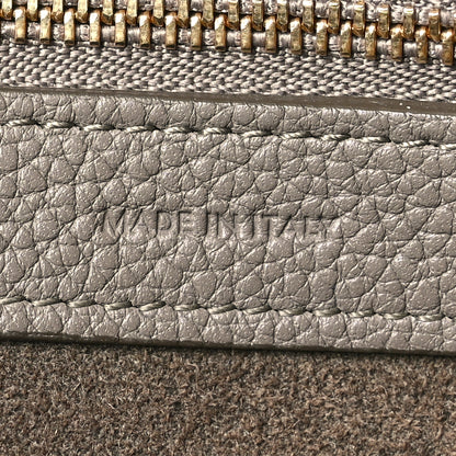 Celine Soft Grained Calfskin Small Belt Cabas Phantom Taupe 6 of 12