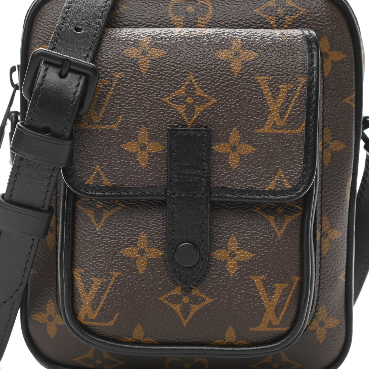 Louis Vuitton Monogram Macassar Christopher Wearable Wallet 7 of 10