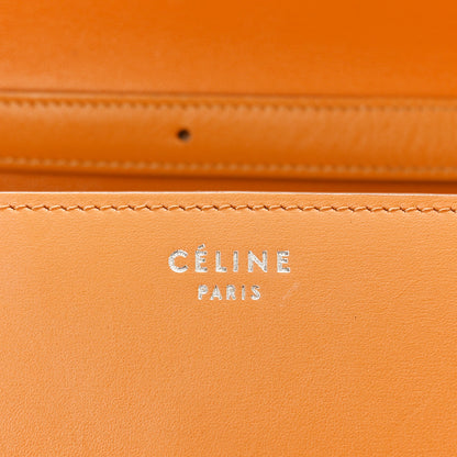 Celine Smooth Calfskin Medium Classic Box Flap Bag Daffodil 5 of 10