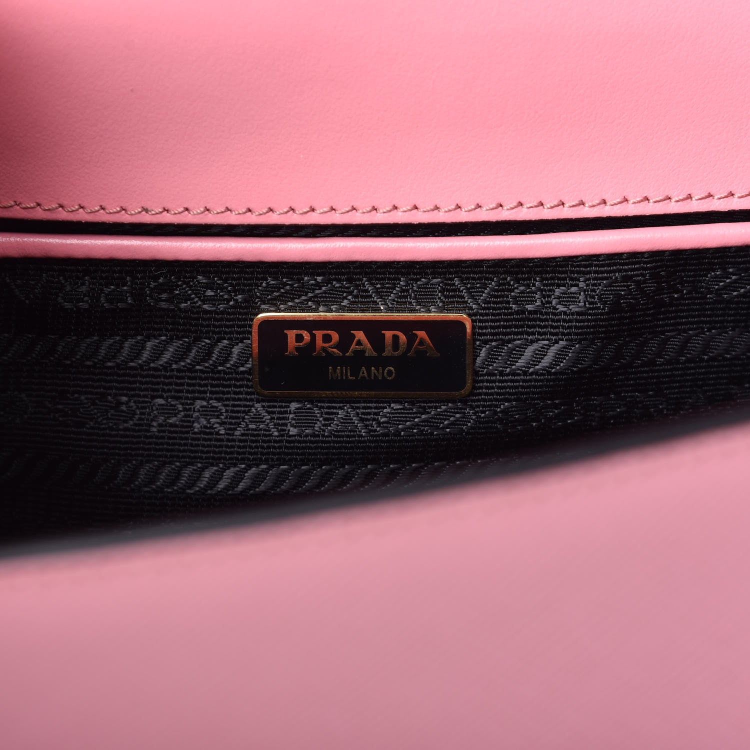 Prada Saffiano Soft Calfskin Chain Crossbody Bag Petalo 6 of 9
