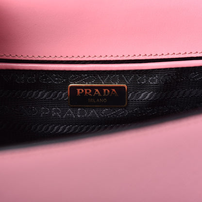Prada Saffiano Soft Calfskin Chain Crossbody Bag Petalo 6 of 9