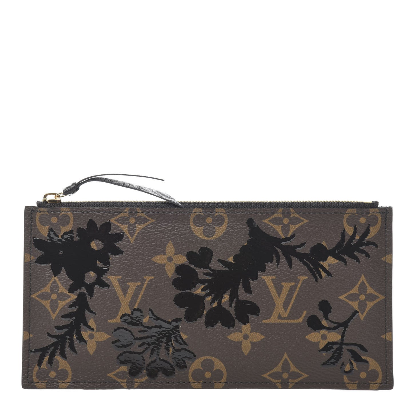 Monogram Blossom Felicie Chain Wallet Zippered Insert