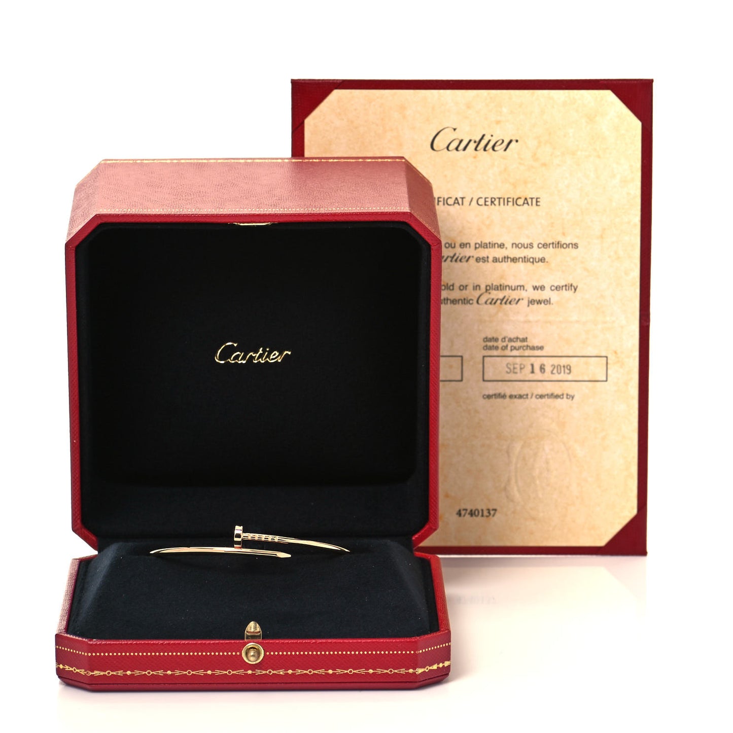 18K Pink Gold Small Juste Un Clou Bracelet 18