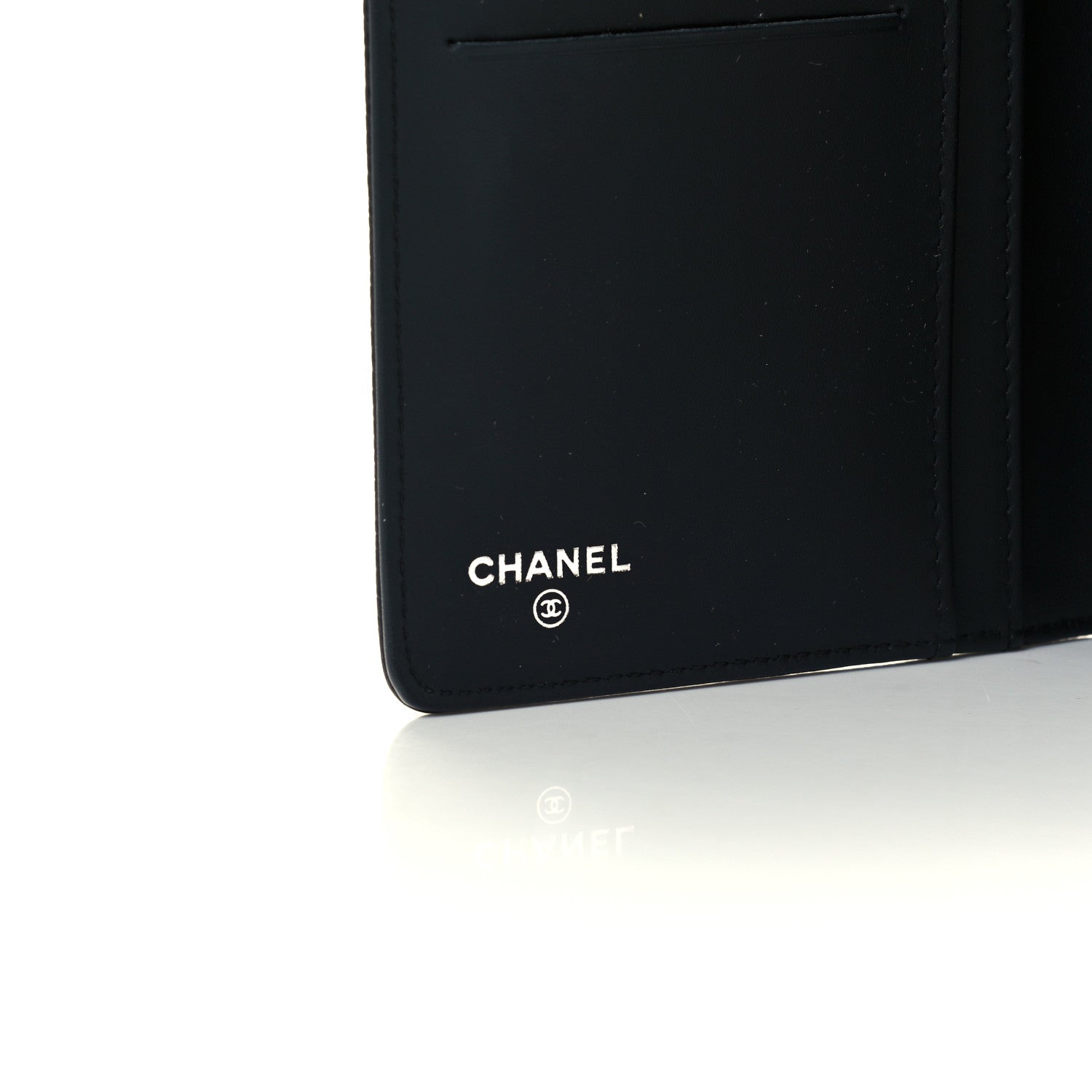 Chanel Caviar Timeless CC Yen Wallet Black 7 of 11