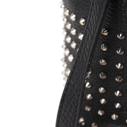 Burberry Calfskin Studded Medium Susanna Hobo Black 11 of 13