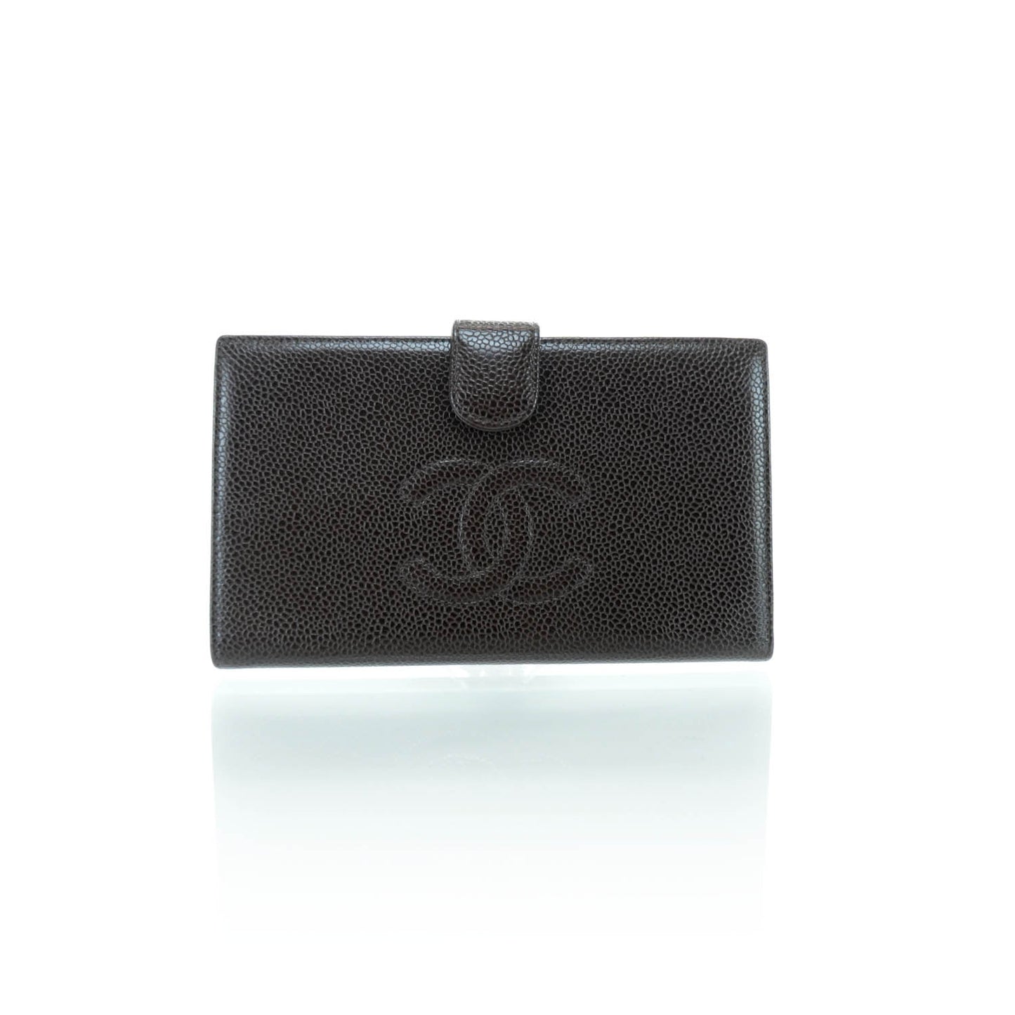 Caviar CC Wallet Dark Brown