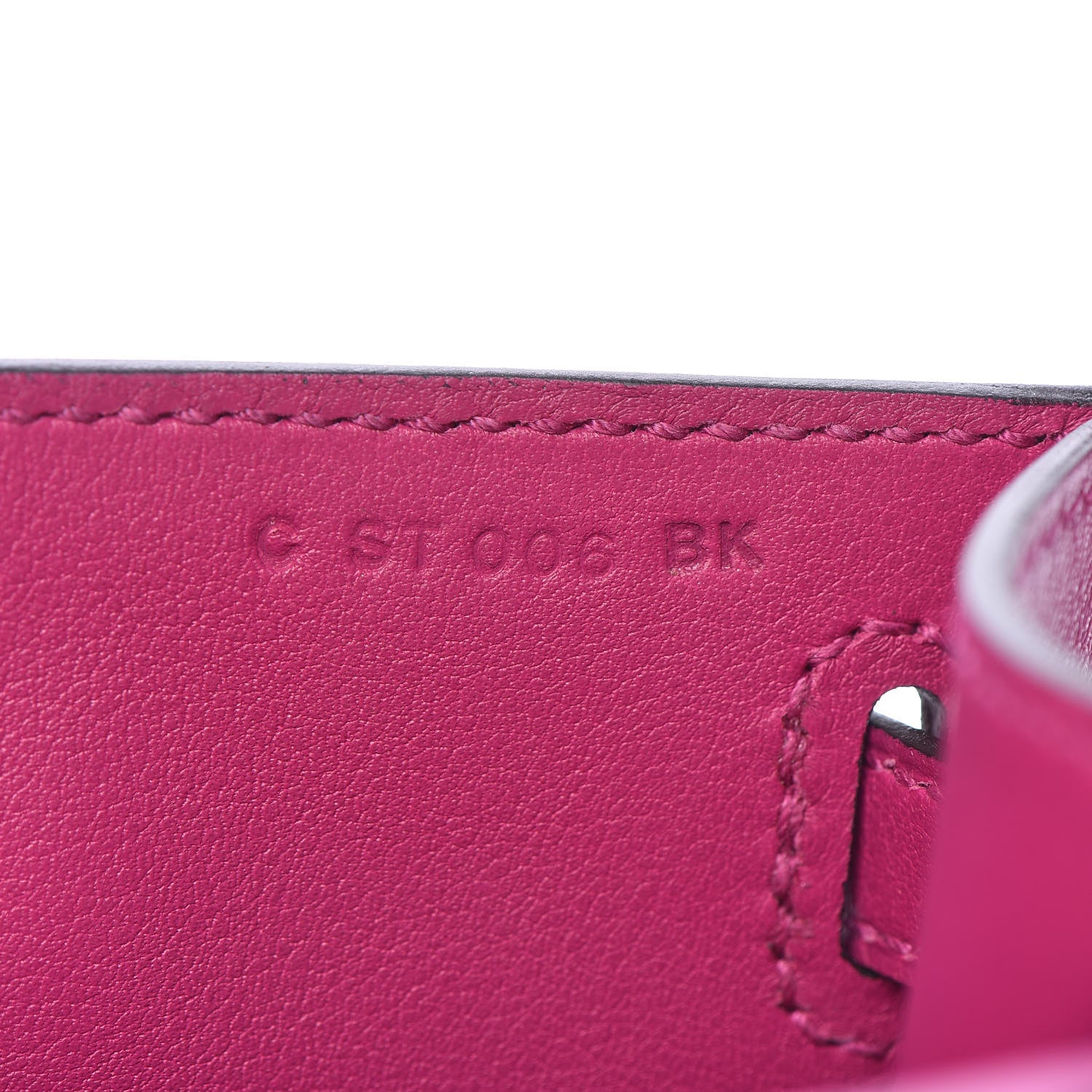 Hermes Swift Kelly Pochette Clutch Rose Pourpre 12 of 28