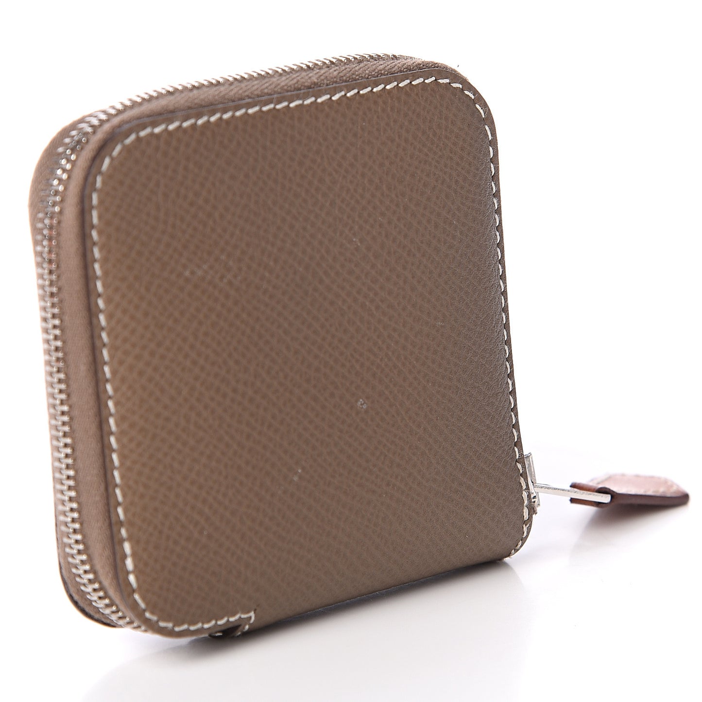 Epsom Silk'in Coin Purse Etoupe