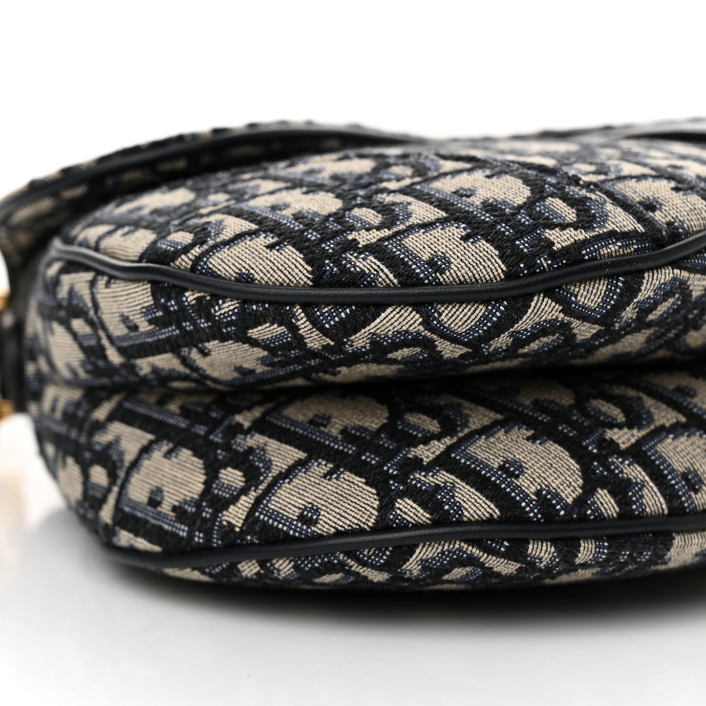Oblique Saddle Bag Blue
