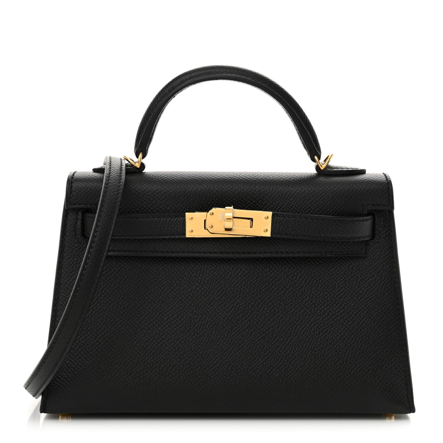 Epsom Mini Kelly Sellier 20 Black