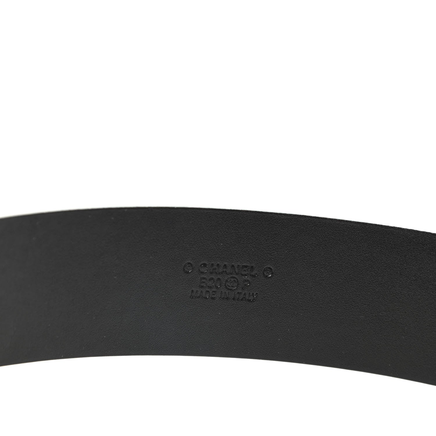 Chanel Calfskin CC Belt 95 White 3 of 6