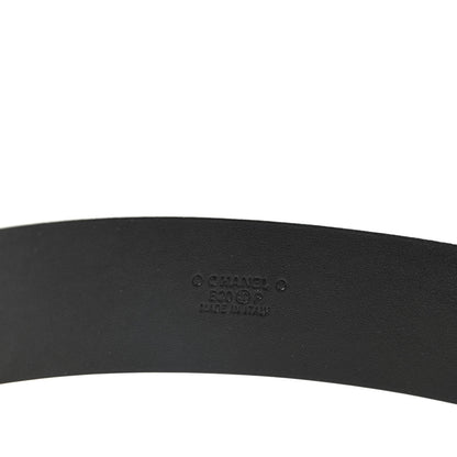 Chanel Calfskin CC Belt 95 White 3 of 6