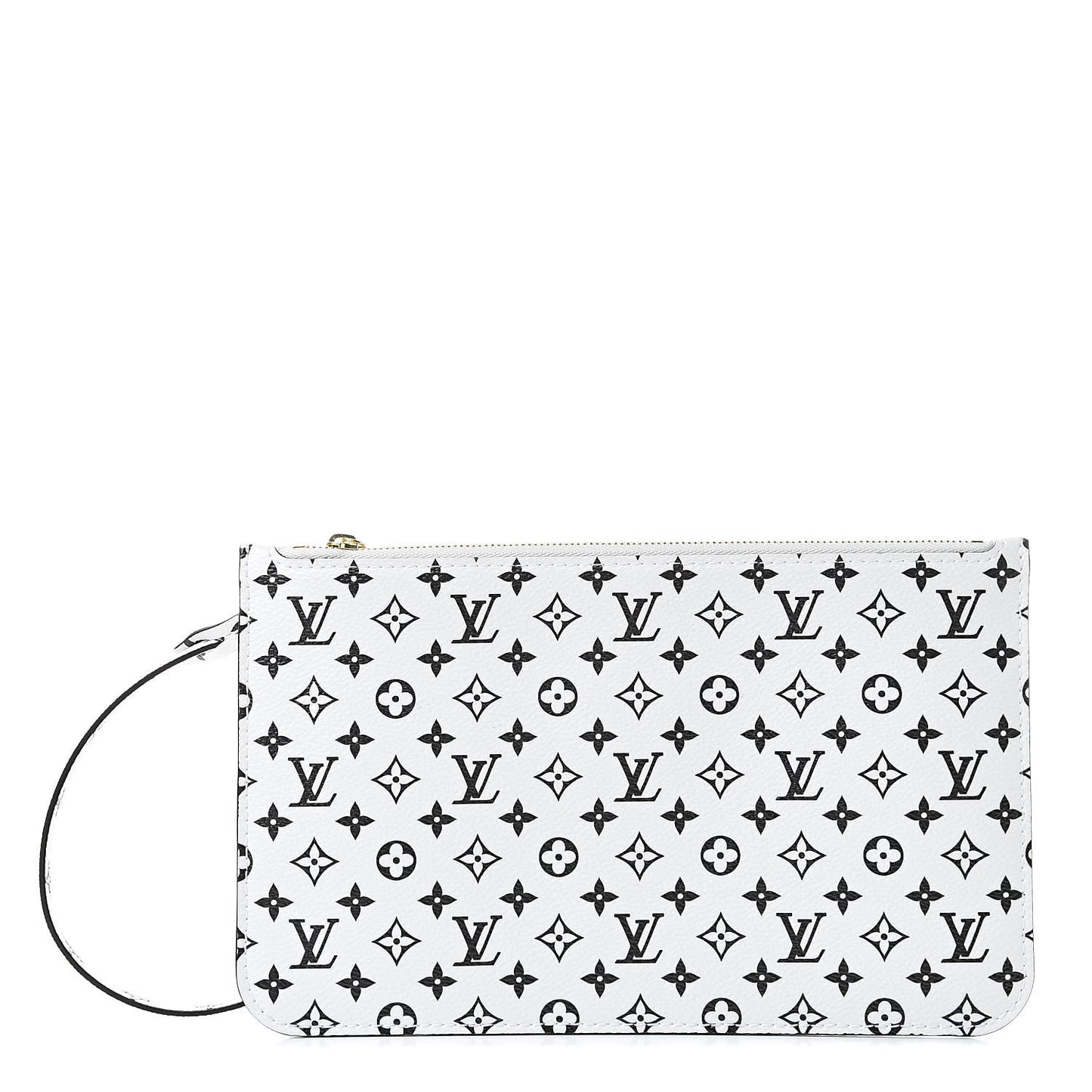 Monogram Giant Neverfull MM GM Pochette White