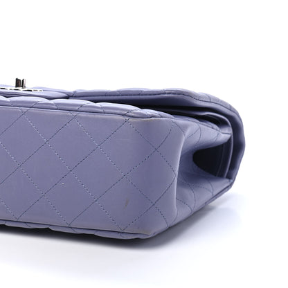 Chanel Lambskin Quilted Jumbo Double Flap Light Purple 8 of 9