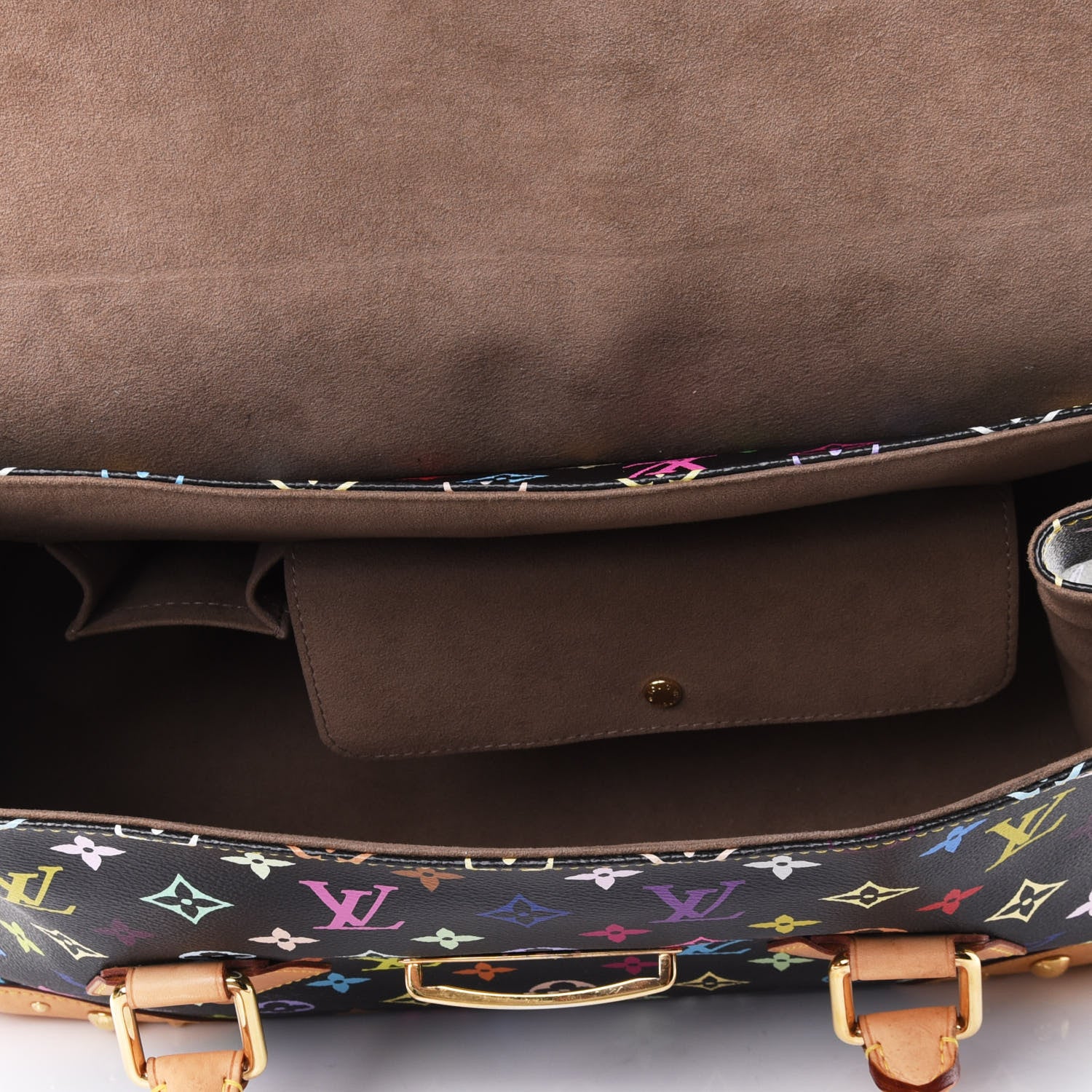 Louis Vuitton Monogram Multicolor Beverly GM Black 4 of 4