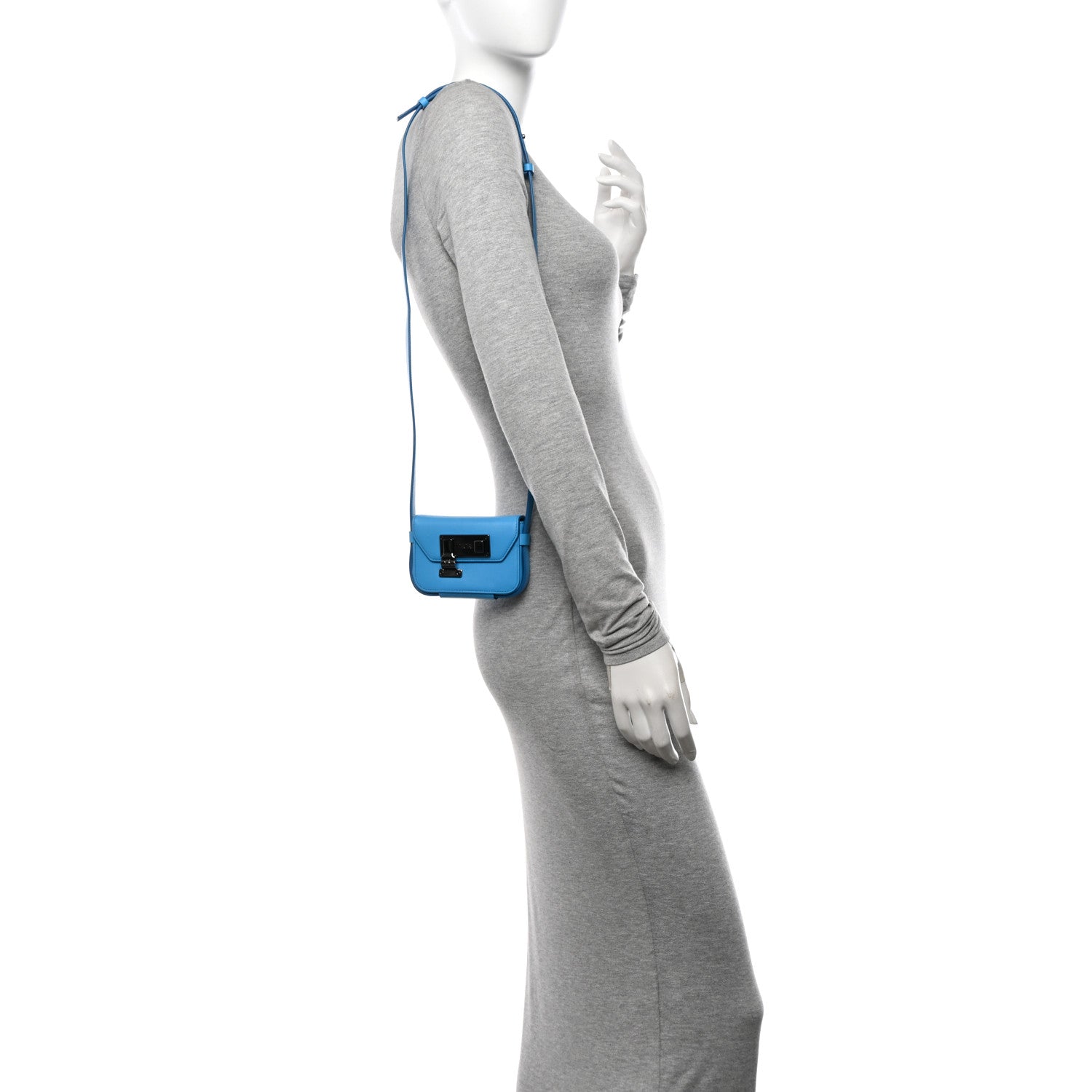 Christian Dior Smooth Calfskin Nano Pouch Cornflower 2 of 10