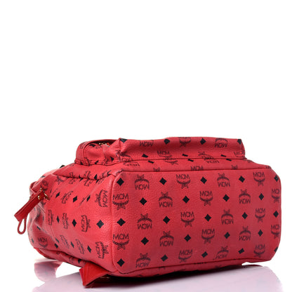 MCM Visetos Medium Sprinkle Stud Stark Backpack Corail 3 of 11