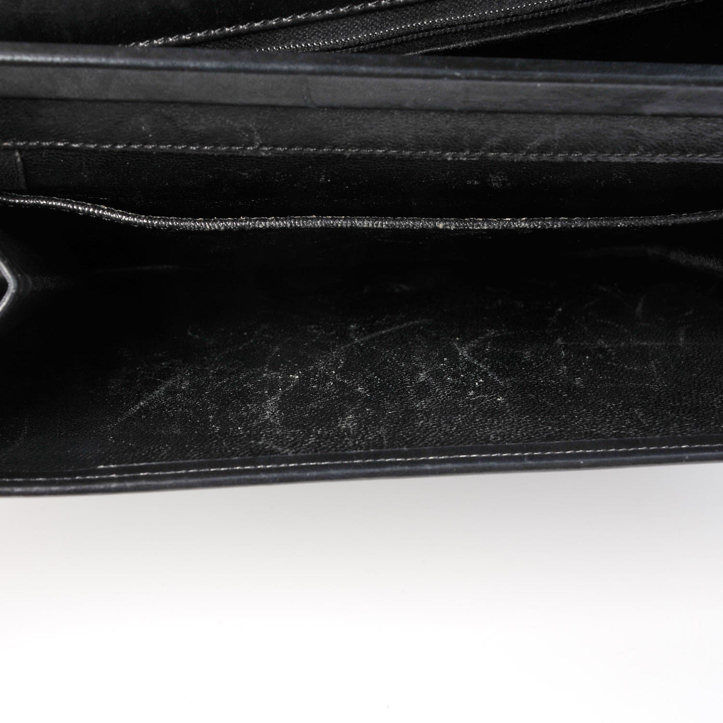 Lambskin Small Single Flap Black