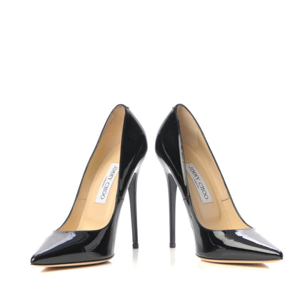 Jimmy Choo Patent Anouk Pumps 39 Black 5 of 11