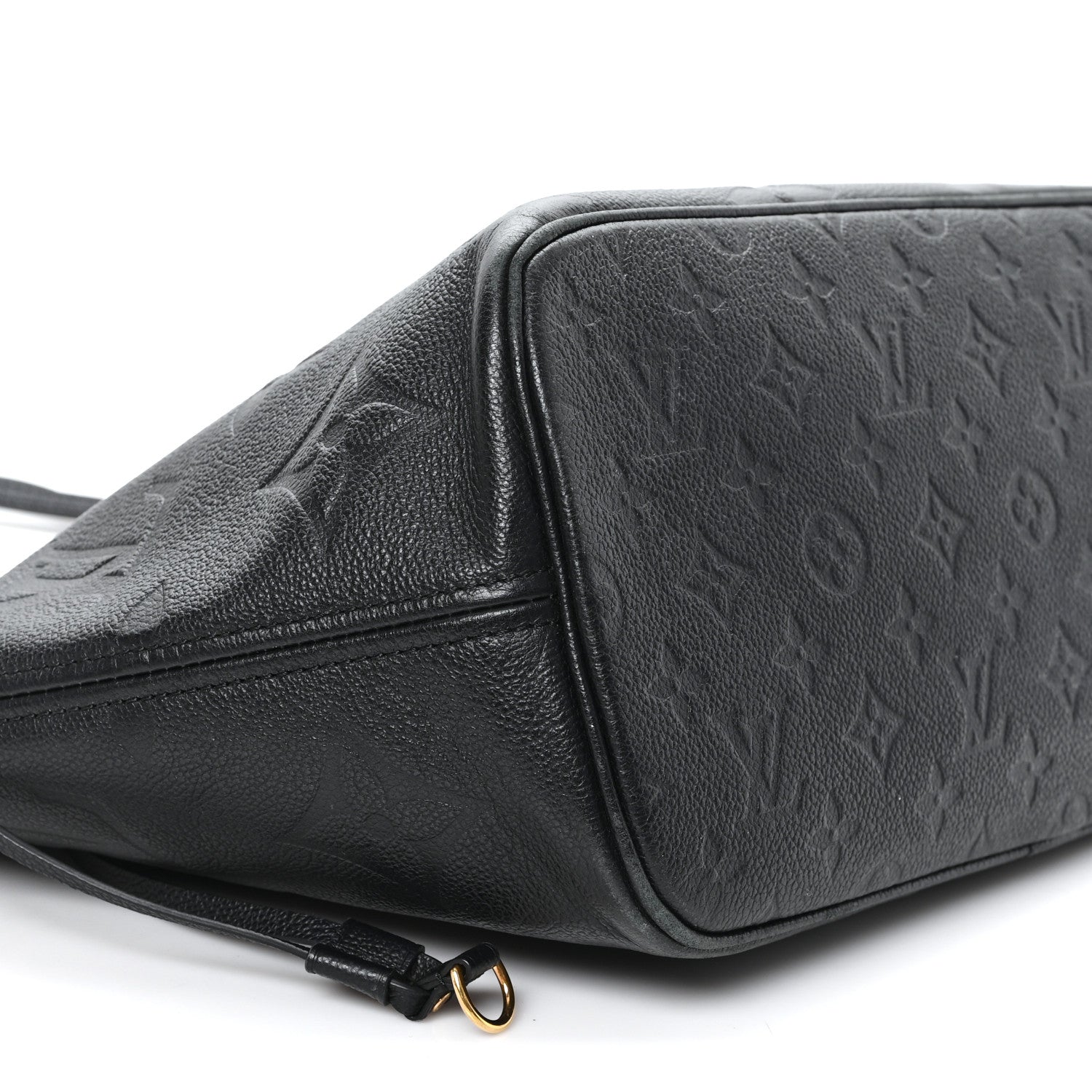 Louis Vuitton Empreinte Monogram Giant Neverfull MM Black 9 of 11