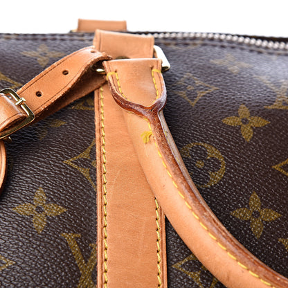 Louis Vuitton Monogram Keepall Bandouliere 55 12 of 17