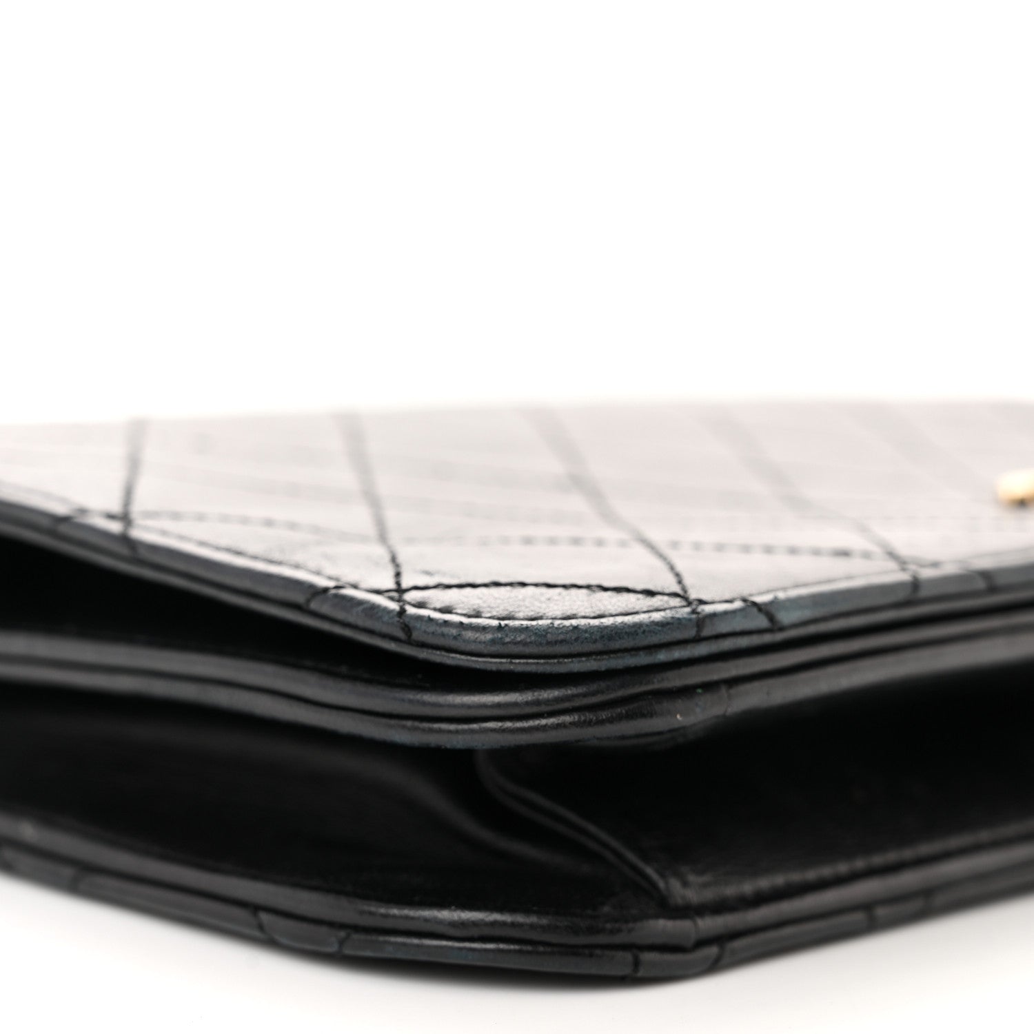 Chanel Lambskin Quilted Small Single Flap Black 8 of 11