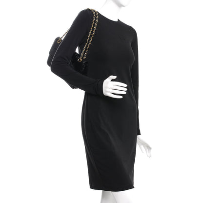 Chanel Crocodile Medium Double Flap Black 2 of 11