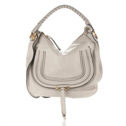 Chloe Calfskin Large Marcie Hobo Dove 1 of 8
