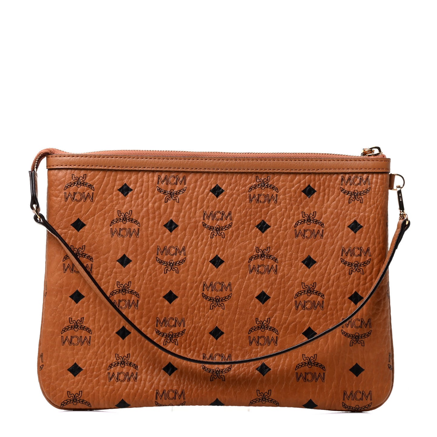 Visetos Liz Shopper Tote Pouch Cognac