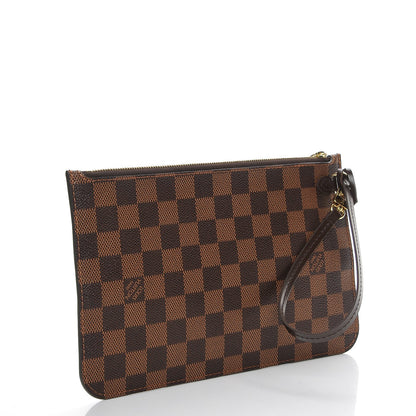 Louis Vuitton Damier Ebene Neverfull MM GM Pochette 3 of 7