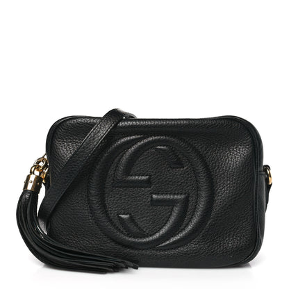 Gucci Pebbled Calfskin Small Soho Disco Bag Black 1 of 9