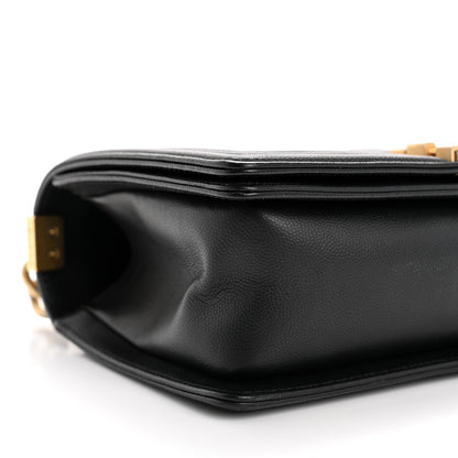 Chanel Caviar Quilted Medium Boy Flap Black 9 of 9