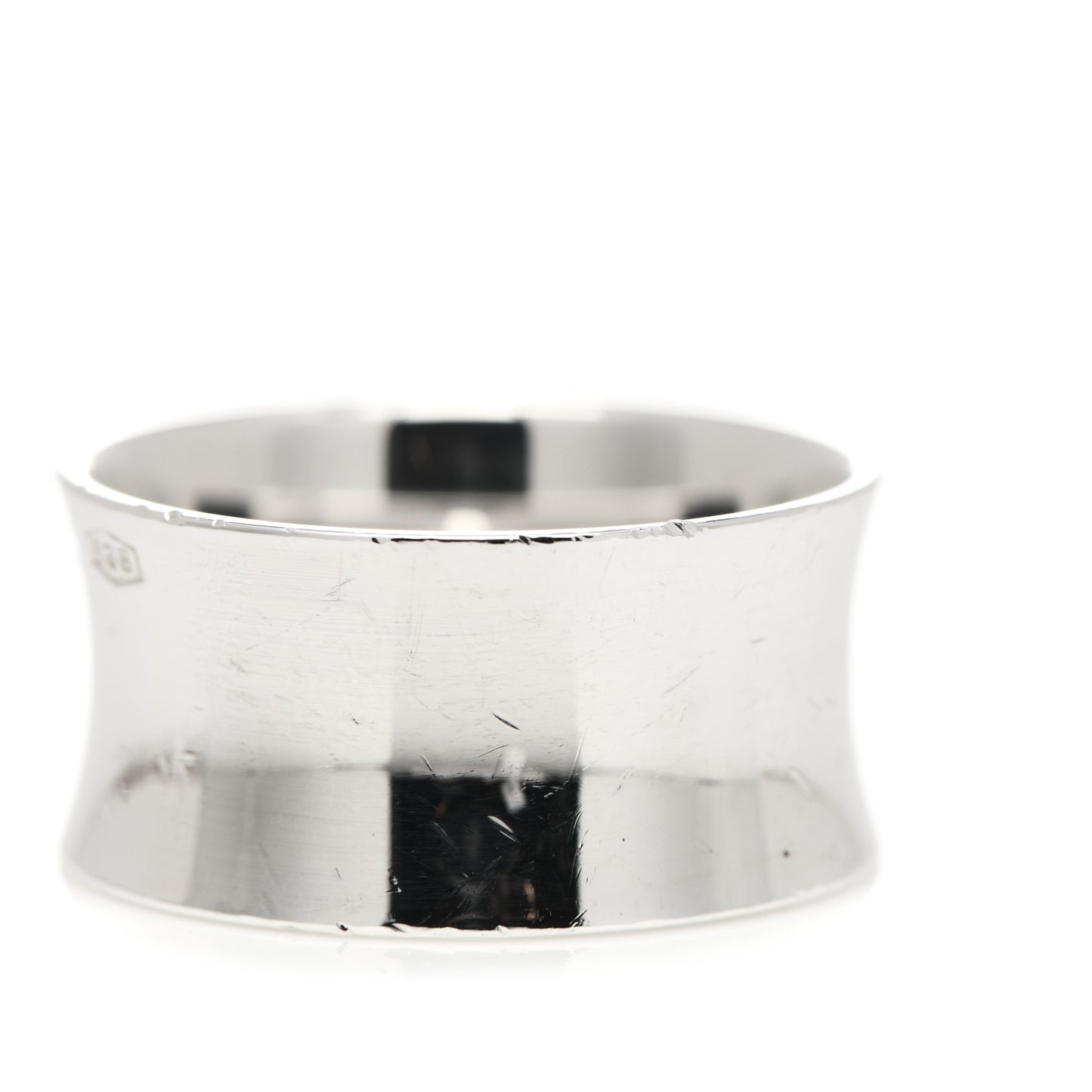 Sterling Silver Wide 1837 Ring 62 10