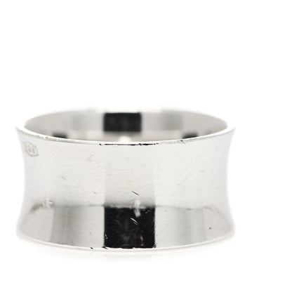 Tiffany Sterling Silver Wide 1837 Ring 62 10 6 of 7
