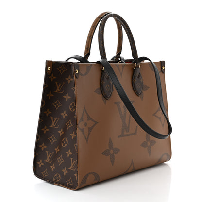 Louis Vuitton Reverse Monogram Giant Onthego MM 3 of 9