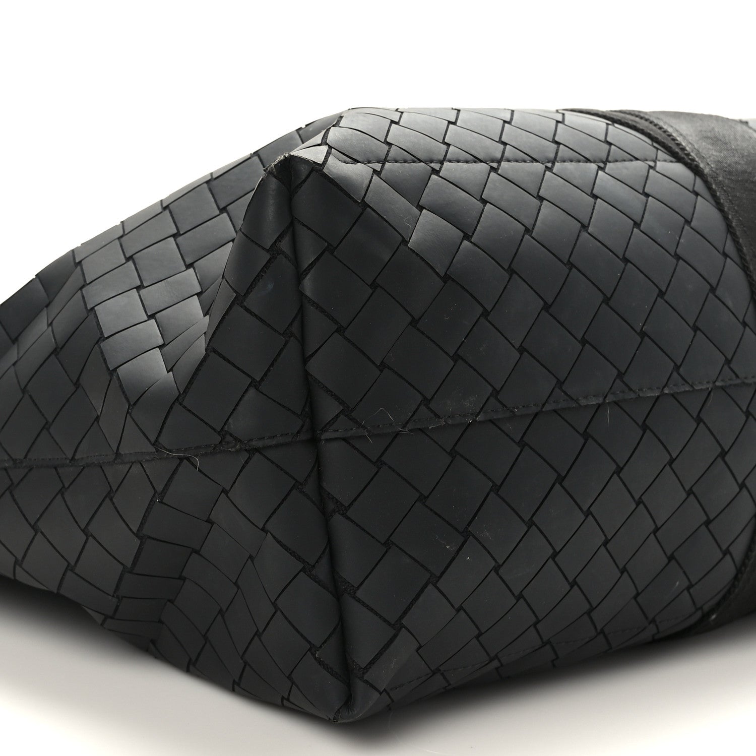 Bottega Veneta Intrecciato Rubber Tote Black 8 of 9