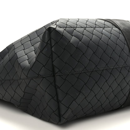 Bottega Veneta Intrecciato Rubber Tote Black 8 of 9