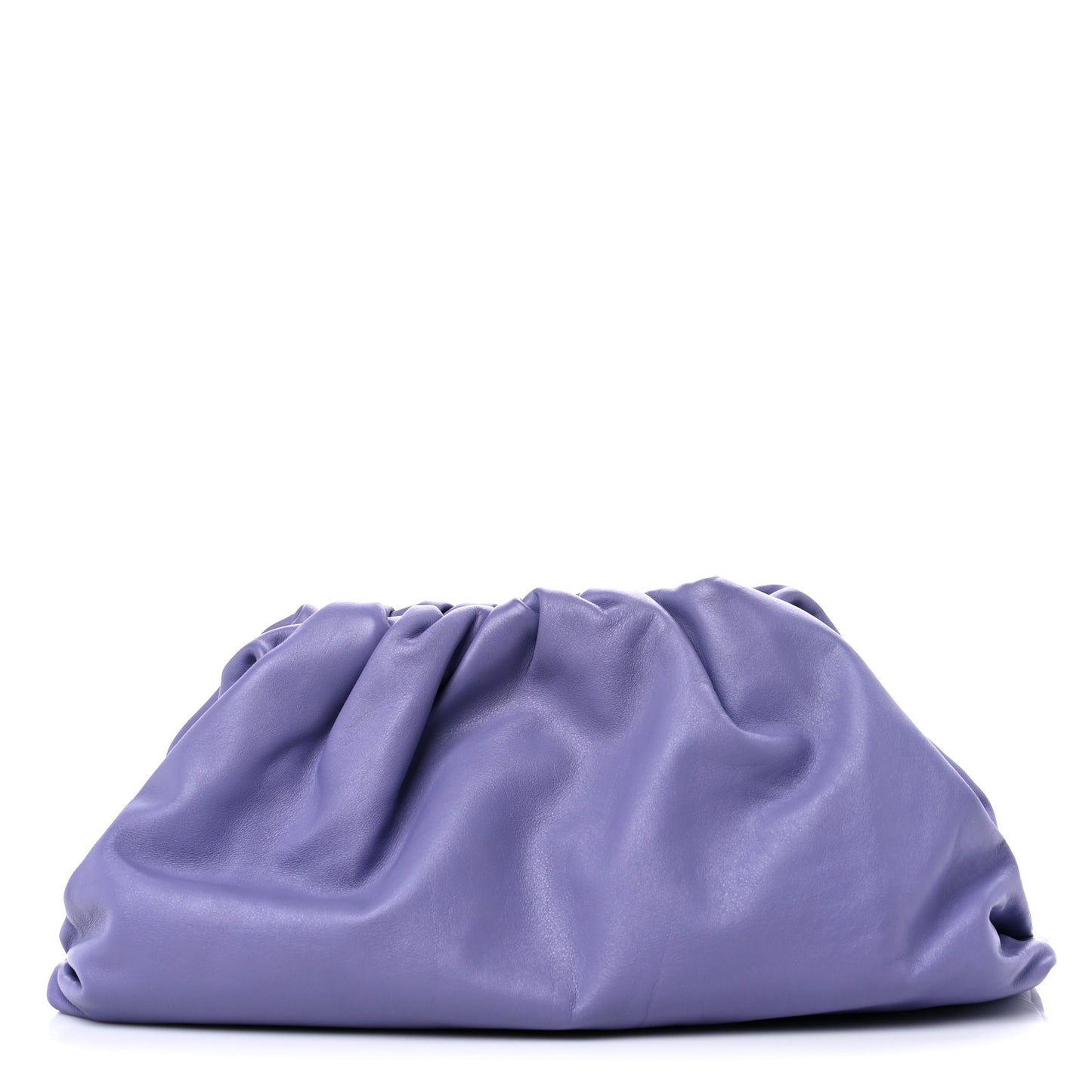 Smooth Butter Calf The Pouch Oversized Clutch Lavender
