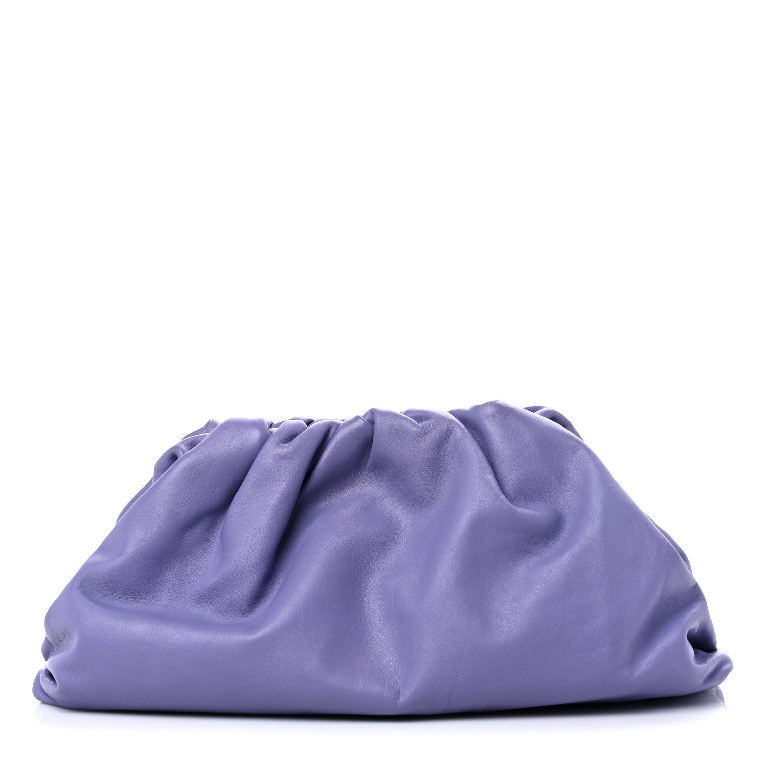 Bottega Veneta Smooth Butter Calf The Pouch Oversized Clutch Lavender 1 of 13