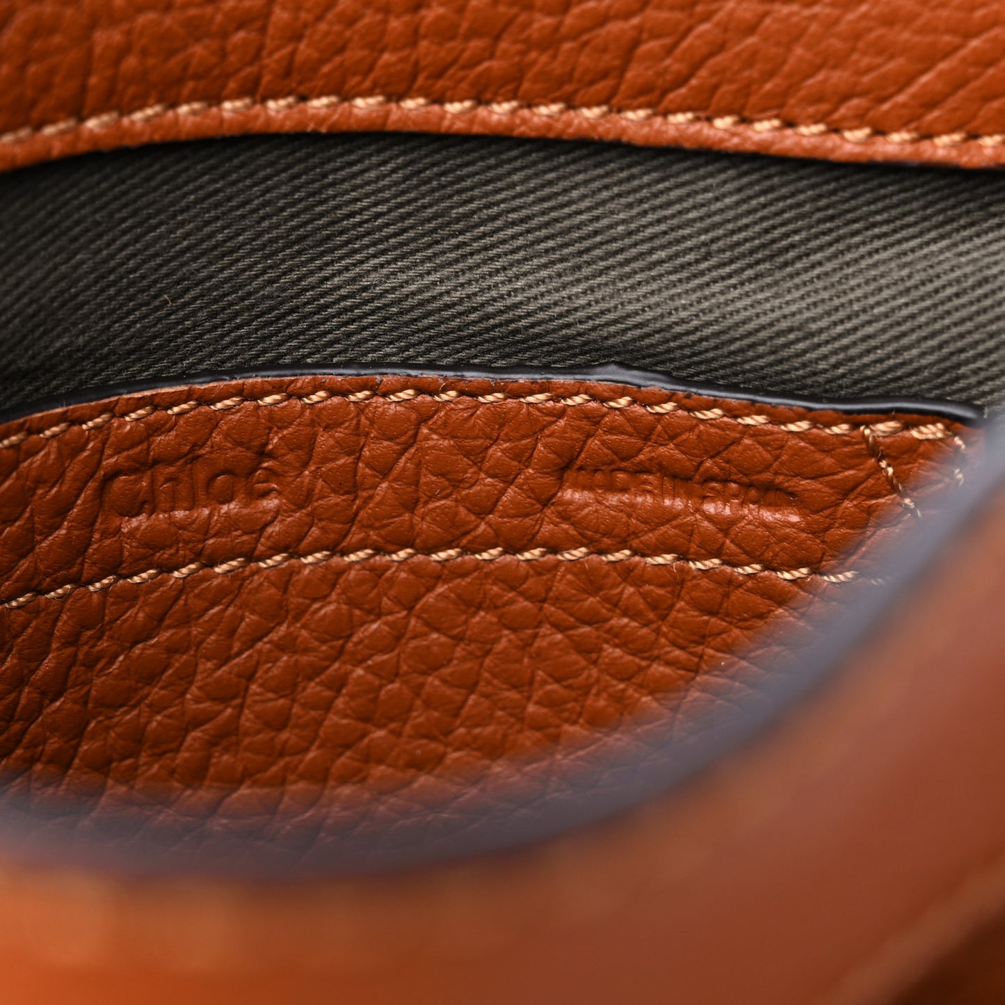 Calfskin Mini Marcie Round Crossbody Bag Tan