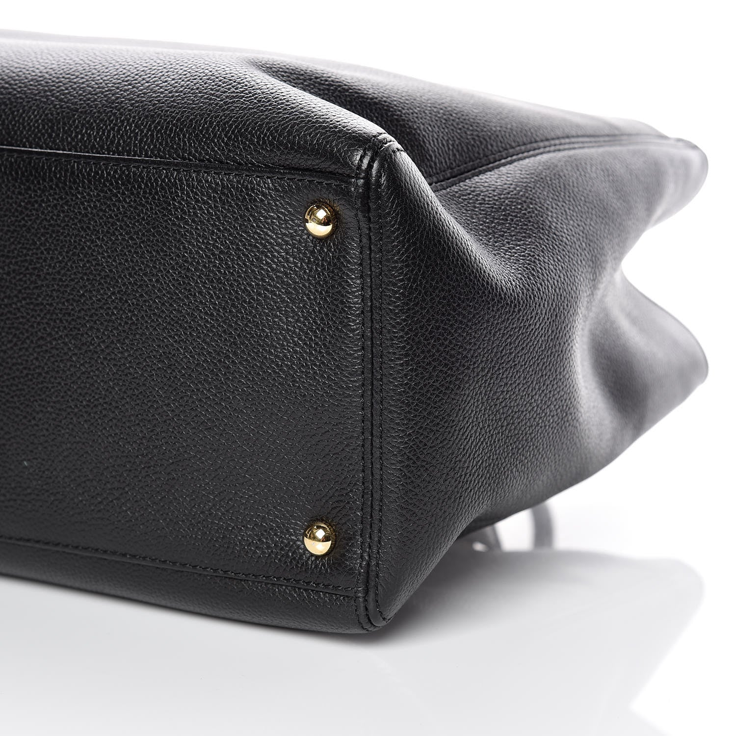Chanel Calfskin Cerf Executive Shopper Tote Black 8 of 12