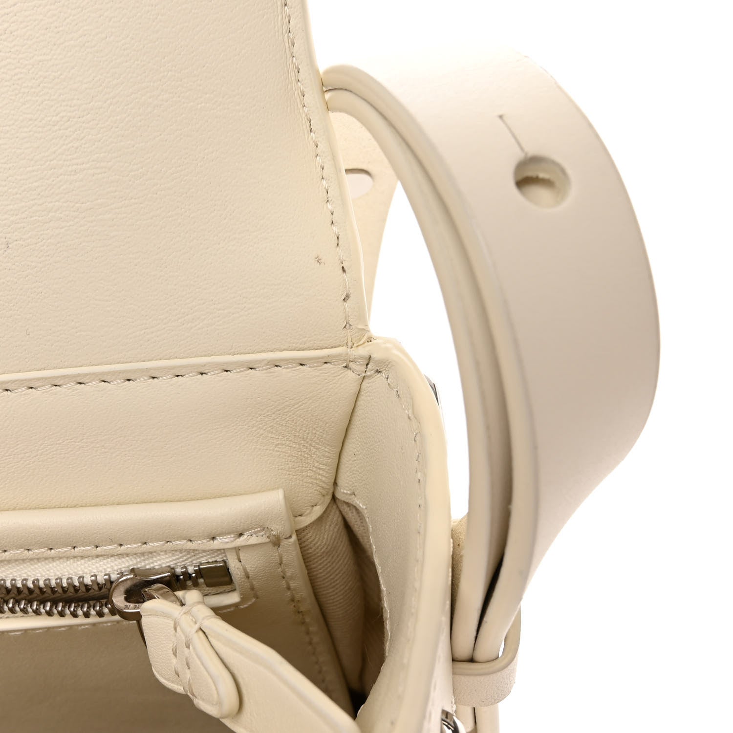 3.1 Phillip Lim Calfskin Alix Saddle Crossbody Bag Off White 13 of 13