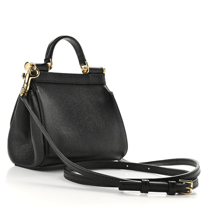 Dolce & Gabbana Dauphine Micro Miss Sicily Satchel Black 2 of 9