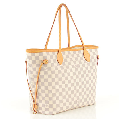Louis Vuitton Damier Azur Neverfull MM 3 of 7