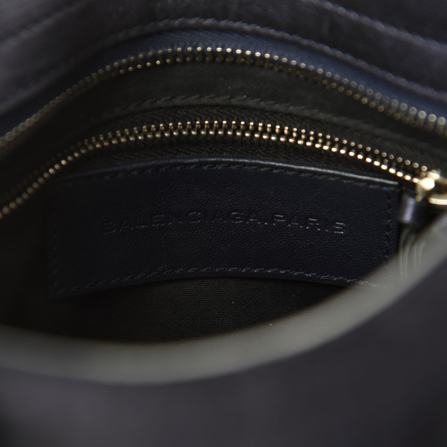 Balenciaga Metallic Agneau Classic Silver Hardware Mini City Maree 8 of 10