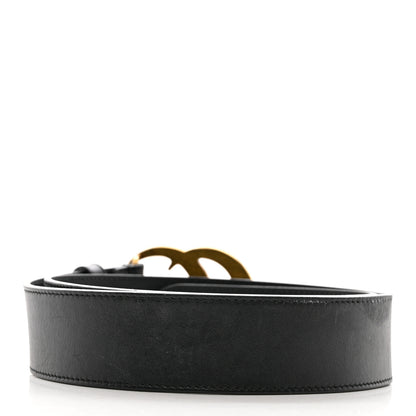 Gucci Calfskin Double G 40mm Belt 80 32 Black 2 of 6