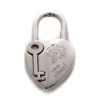 Hermes Palladium Annee De La Fantaisie Heart Cadena Lock 1 of 4