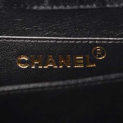 Chanel Velvet Evening Bag Black 6 of 8